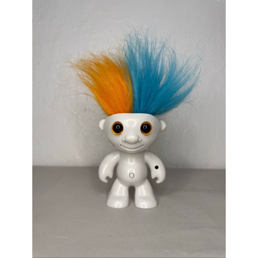 WowWee Elektrokidz Dancing Troll Doll Orange Blue Hair Collectible Toy 2013